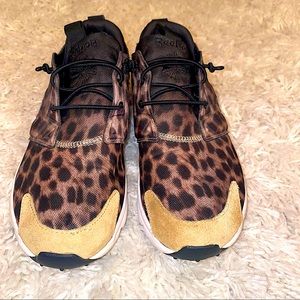 Reebok Leopard Print Sneakers Size 10- Women| Color: Brown